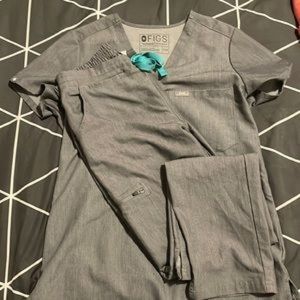 COPY - Figs grey scrubs